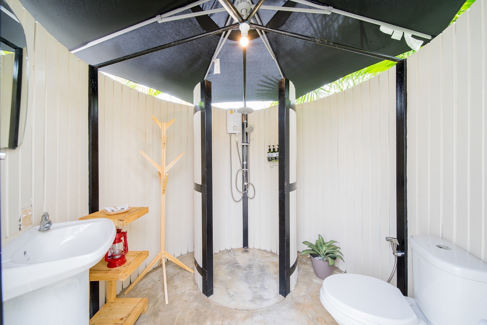 Bell Tent Pool View