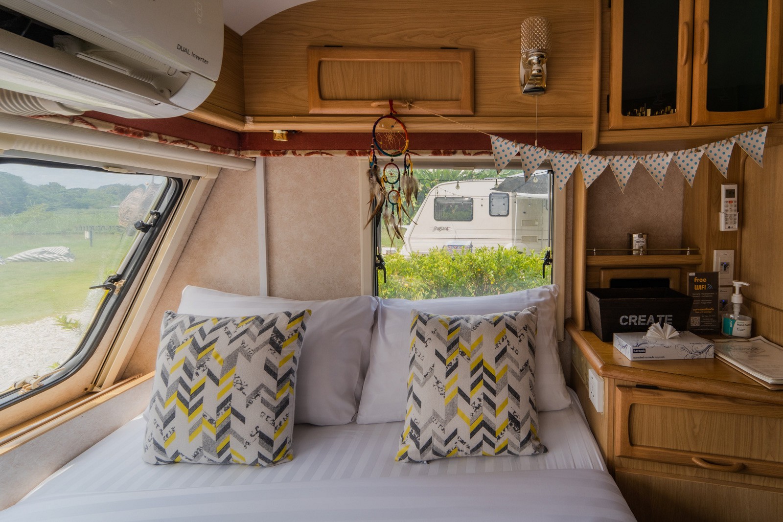 Campervan Riverfront for 4