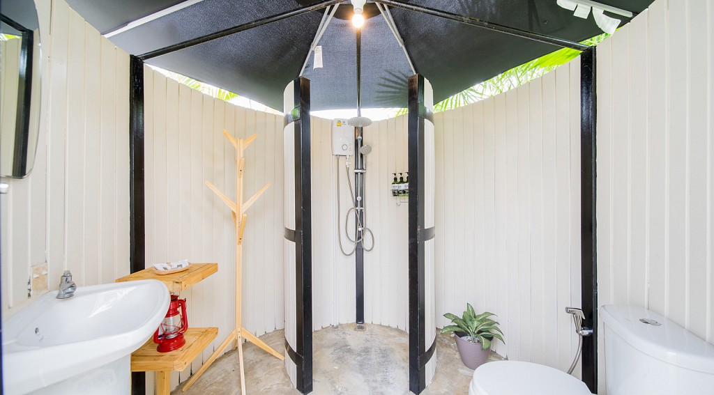 Family Bell Tent Garden View