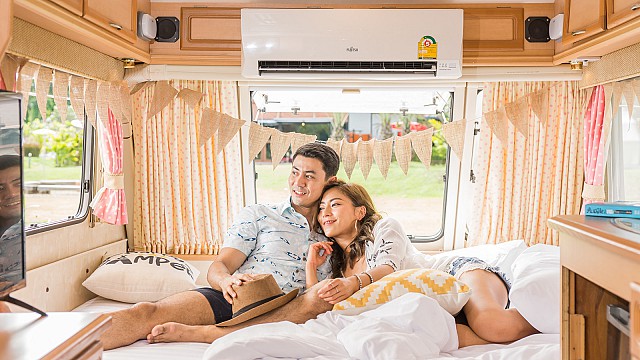 Campervan River View for 2