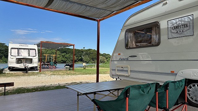 Campervan River View for 2