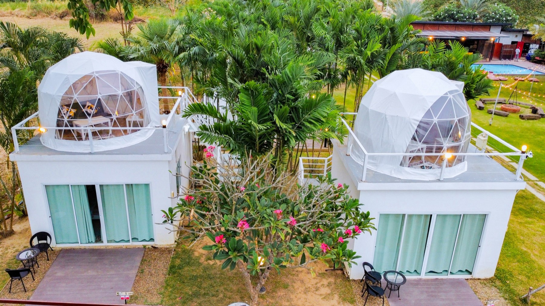 Riverfront Villa with Upper Deck Dome