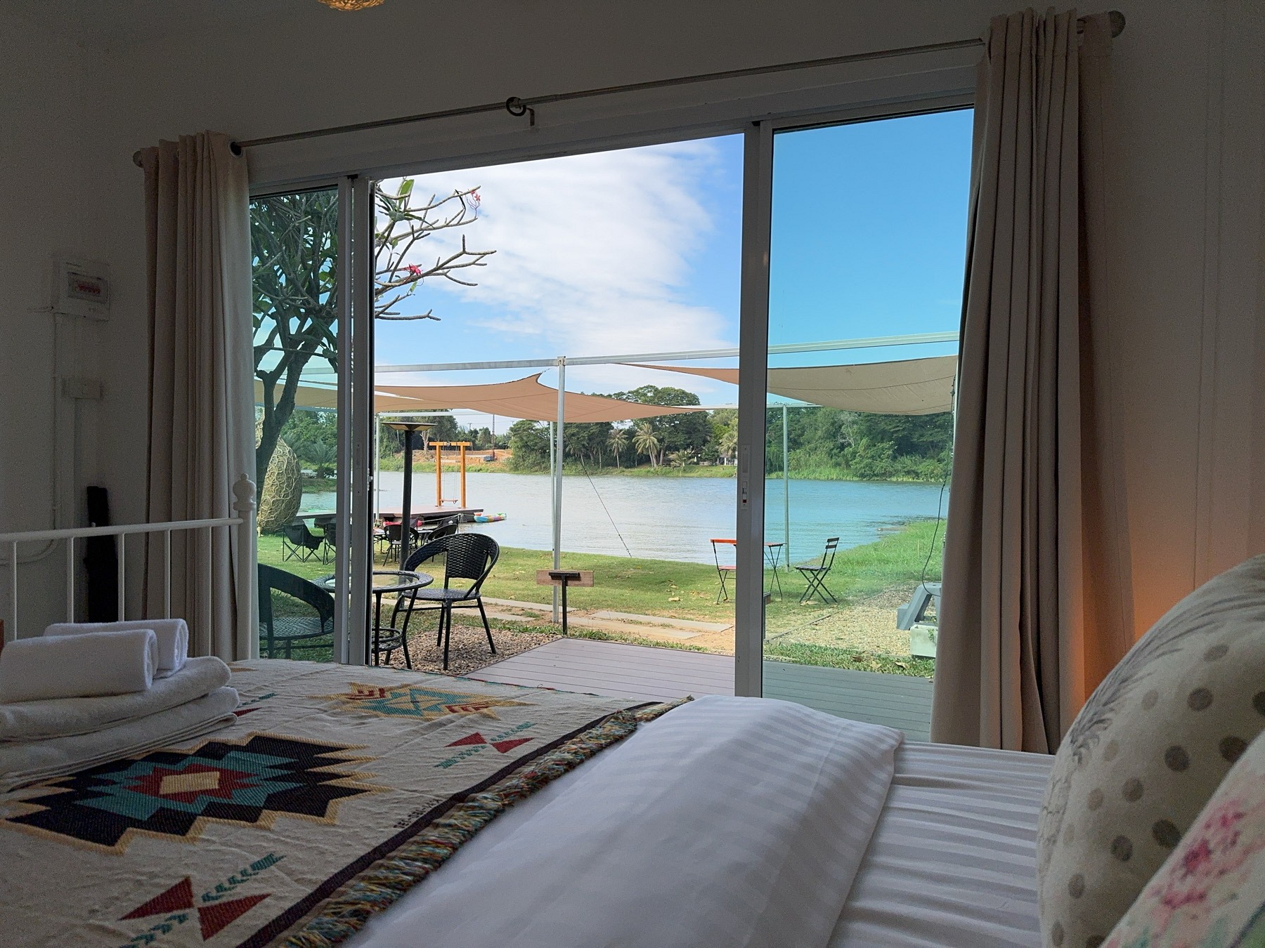 Riverfront Villa with Upper Deck Dome