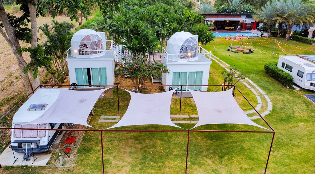 Riverfront Villa with Upper Deck Dome