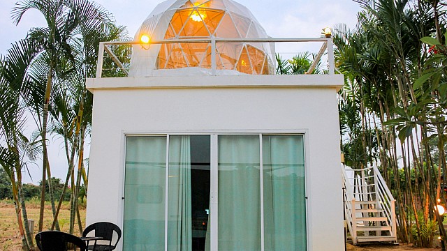Riverfront Villa with Upper Deck Dome