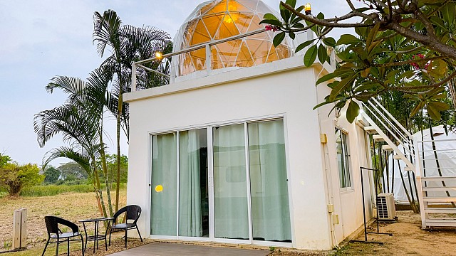 Riverfront Villa with Upper Deck Dome