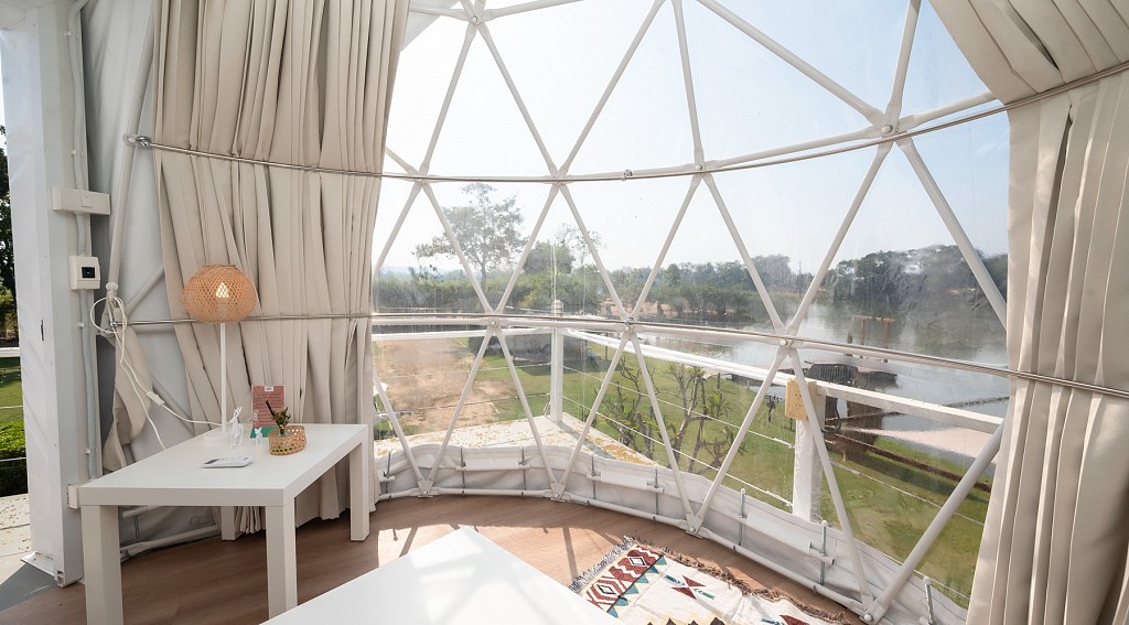 Riverfront Villa with Upper Deck Dome