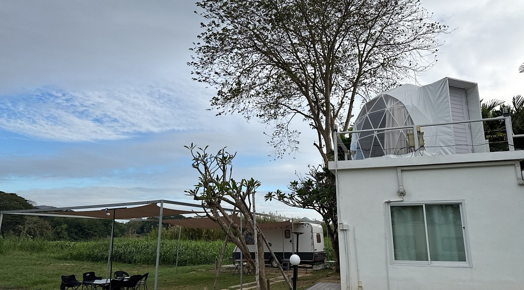 Riverfront Villa with Upper Deck Dome