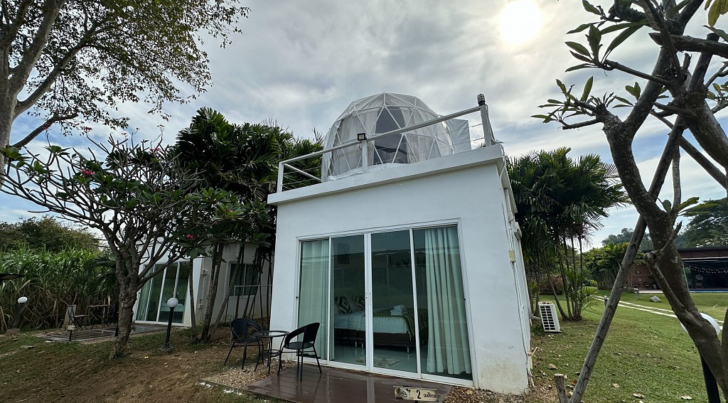 Riverfront Villa with Upper Deck Dome