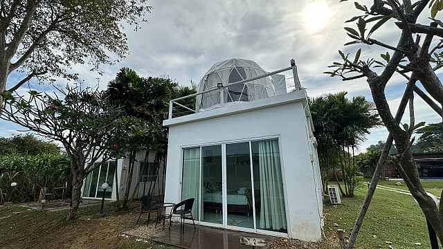 Riverfront Villa with Upper Deck Dome