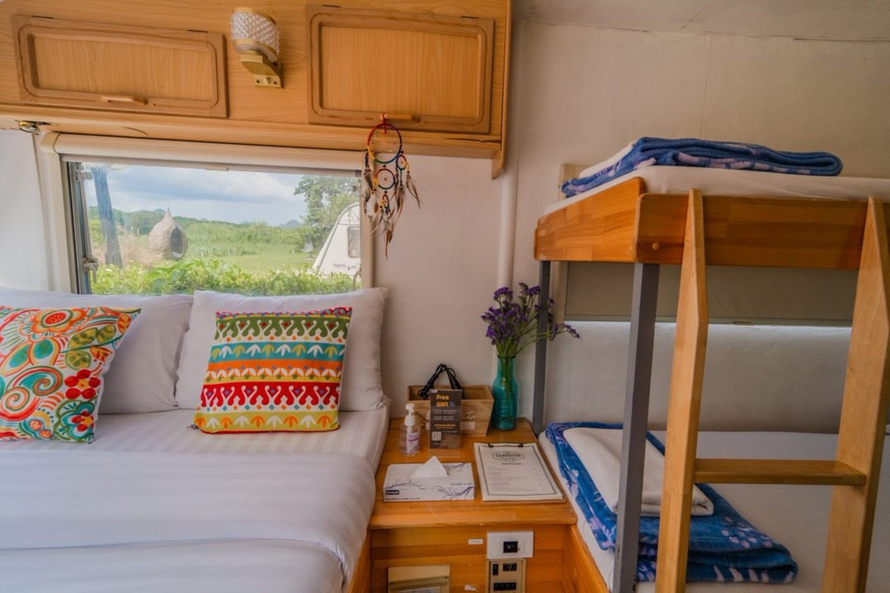 Campervan Riverfront for 4