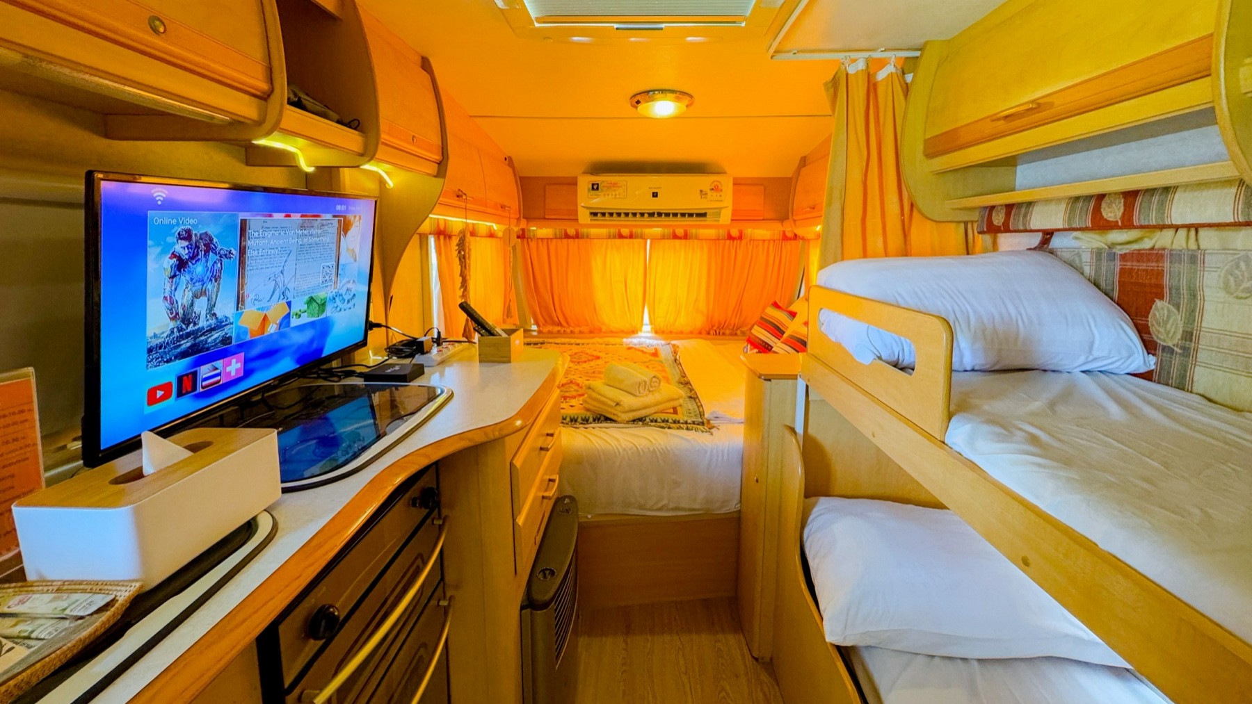 Campervan Riverfront for 4